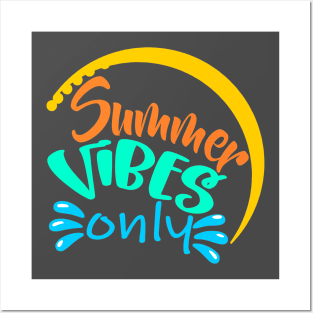 Summer vibes only Posters and Art